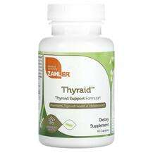 Zahler, Thyraid Thyroid Support Formula, Підтримка щитовидної,...
