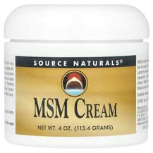 MSM Cream Метилсульфонилметан МСМ Source Naturals MSM Cream Метилсульфонилметан МСМ Source Naturals