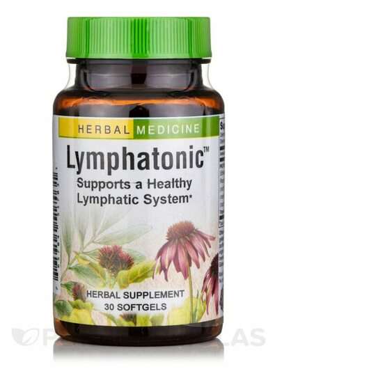 Основне фото товара Herbs Etc, Lymphatonic, Підтримка Лімфи, 30 капсул