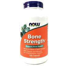 Now, Поддержка костей, Bone Strength, 240 капсул