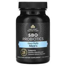 Ancient Nutrition, Пробиотики, Men's SBO Probiotics 25 Billion...