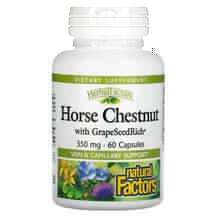 Natural Factors, Конский каштан 350 мг, Horse Chestnut 350 mg,...
