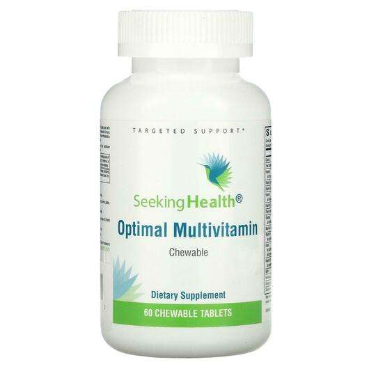 Основное фото товара Seeking Health, Мультивитамины, Optimal Multivitamin, 60 таблеток