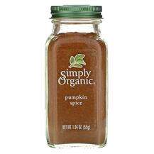 Simply Organic, Специи, Pumpkin Spice, 55 г