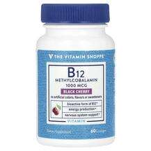Метилкобаламин B12, B12 Methylcobalamin Black Cherry 1000 mcg,...