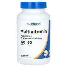 Nutricost, Multivitamin Probiotics + 22 Vitamins & Mineral...