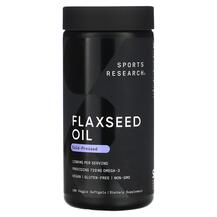 Flaxseed Oil with Plant Based Omega-3 1200 mg Масло Flaxseed Oil with Plant Based Omega-3 1200 mg Масло