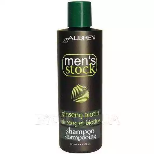 Фото товара Mens Stock Shampoo Ginseng Biotin 237 ml