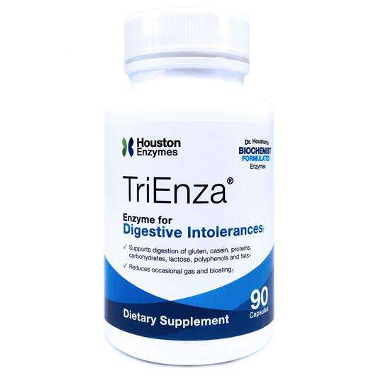 Основне фото товара Houston Enzymes, TriEnza, ТріЄнза, 90 капсул
