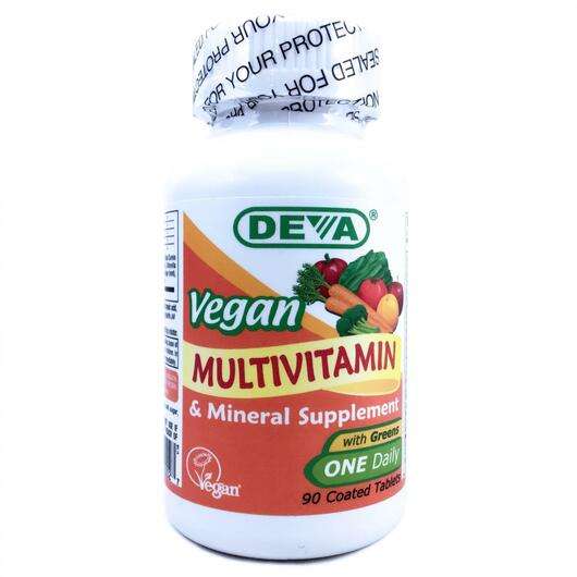 Основне фото товара Deva, Vegan Multi, Мультивітаміни, 90 таблеток