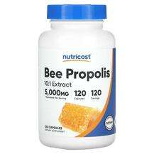 Nutricost, Прополис, Bee Propolis 5000 mg, 120 капсул