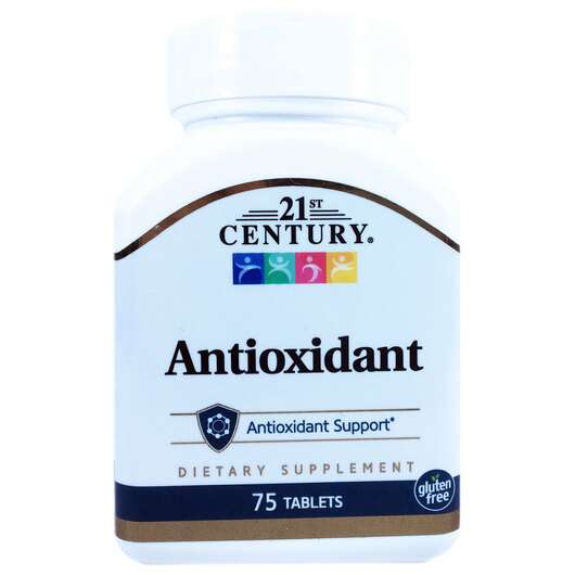 Основне фото товара 21st Century, Antioxidant, Антиоксидант, 75 таблеток