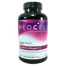 Neocell, Super Collagen + C, Коллаген 1 та 3 типу + вітамін C,...