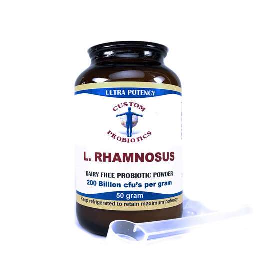 Основне фото товара Custom Probiotics, L. Rhamnosus Probiotic Powder, Пробіотики, ...