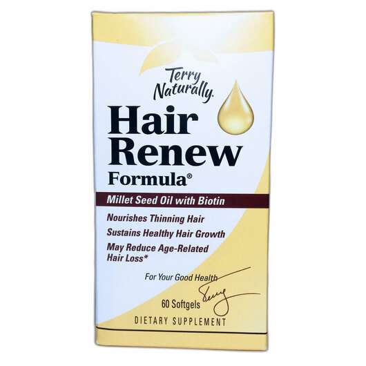 Основне фото товара Terry Naturally, Hair Renew Formula, Витаміни для волосся, 60 ...