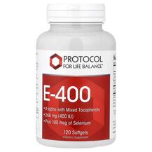 E-400 268 mg 400 IU Витамин E Токоферолы Protocol for Life
