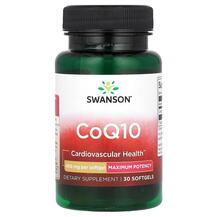 Коензим CoQ10 CoQ10 400 mg Swanson 30 капсул