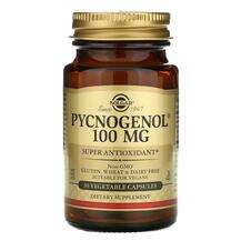 Solgar, Пикногенол 100 мг, Pycnogenol 100 mg, 30 капсул
