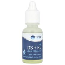 Вітаміни D3 K2 Ionic D3 + K2 Trace 15 мл
