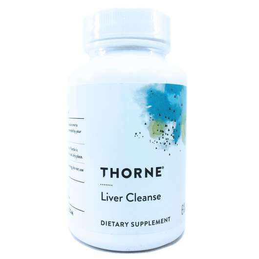 Основне фото товара Thorne, Liver Cleanse, Очищення печінки, 60 капсул