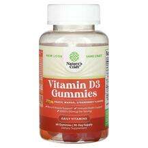 Nature's Craft, Vitamin D3 Gummies, Вітамін D3, 60 таблеток