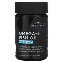 Omega-3 Fish Oil Рыбий жир Омега-3 Sports Research
