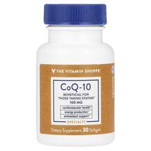 Коензим CoQ10 CoQ-10 100 mg TheVitaminShoppe 30 капсул