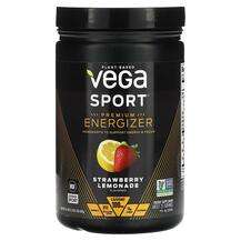Vega, Sport Plant-Based Premium Energizer Strawberry Lemonade,...