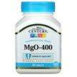 Фото товару 21st Century, MgO Magnesium Oxide 400 mg, Магній 400 мг, 90 та...