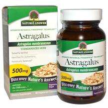 Nature's Answer, Астрагал 500 мг, Astragalus 500 mg, 60 капсул