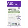 Фото товару New Chapter, Magnesium + Selenium & Zinc, Магній, 30 таблеток
