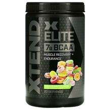 Xtend, Elite 7G BCAA Sour Gummy 12, Амінокислоти БЦАА, 360 г