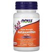 Фото товара NOW, Астаксантин, Triple Strength Astaxanthin 12 mg, 60 капсул