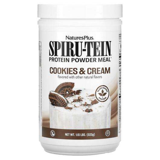 Основное фото товара Natures Plus, Протеин, Spiru-Tein Protein Powder Meal Cookies ...