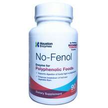 Houston Enzymes, No-Fenol, Фермент для поліфенолів, 90 капсул