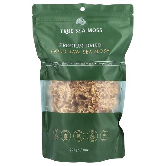 Основне фото товара Premium Dried Gold Raw Sea Moss Основне фото товара Premium Dried Gold Raw Sea Moss, Ірландський морський мох, 226 г
