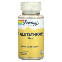 Solaray, L-Glutathione 50 mg, L-Глутатіон, 60 капсул
