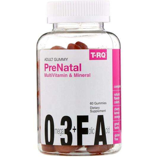 Основное фото товара T-RQ, Пренатальные витаминны, Prenatal Omega 3 + Folic Acid, 6...