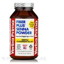 Yerba Prima, Fiber Plus Senna Powder Apple Spice Flavor, Клітк...