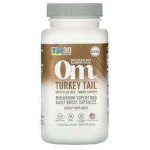 Om Mushrooms, Turkey Tail 667 mg, Хвіст Індички 667 мг, 90 капсул