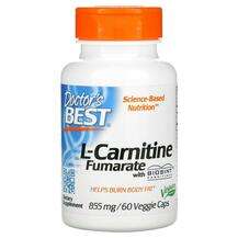 Doctor's Best, L-Карнитин Фумарат, L-Carnitine Fumarate 855 m,...
