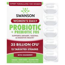 Women's Daily Probiotic + Prebiotic FOS With Cranberry Women's Daily Probiotic + Prebiotic FOS With Cranberry