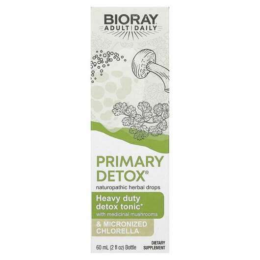Основное фото товара Bioray, Детокс, Primary Detox, 60 мл