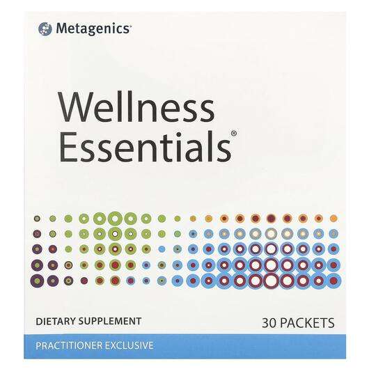 Основне фото товара Metagenics, Wellness Essentials, Мультивітаміни, 30 пакетів