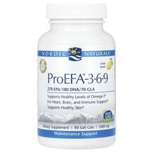 Омега 3 6 9 ProEFA 3-6-9 Nordic Naturals 90 капсул