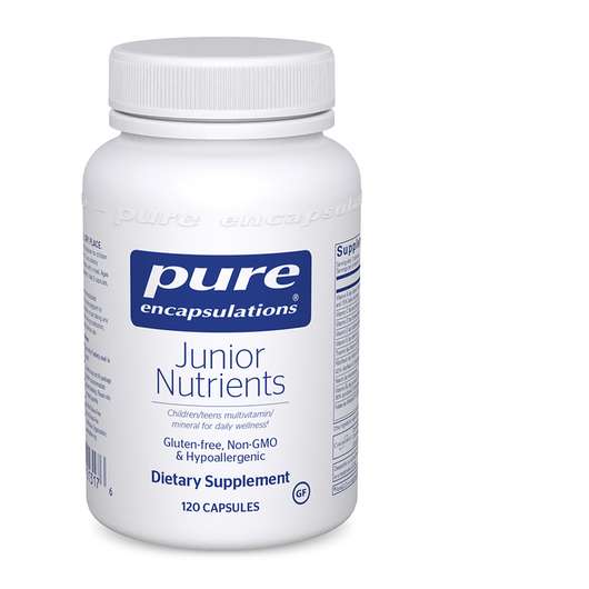 Основне фото товара Pure Encapsulations, Junior Nutrients, Мультивітаміни для підл...