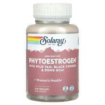 Solaray, Phytoestrogen with Wild Yam Black Cohosh & Dong Q...