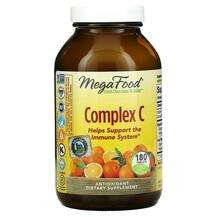 Mega Food, Комплекс с витамином C, Complex C, 180 таблеток
