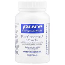 PureGenomics B-Complex B-комплекс Douglas 120 капсул