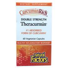 Natural Factors, CurcuminRich Double Strength Theracurmin, Кур...